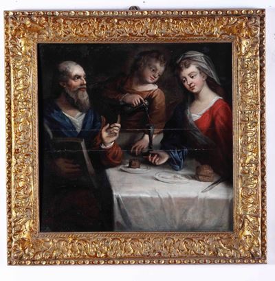Scuola Fiamminga del XVIII Secolosacra Famiglia