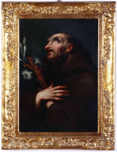 Scuola Italiana del XVII Secolosant'antonio in Preghiera