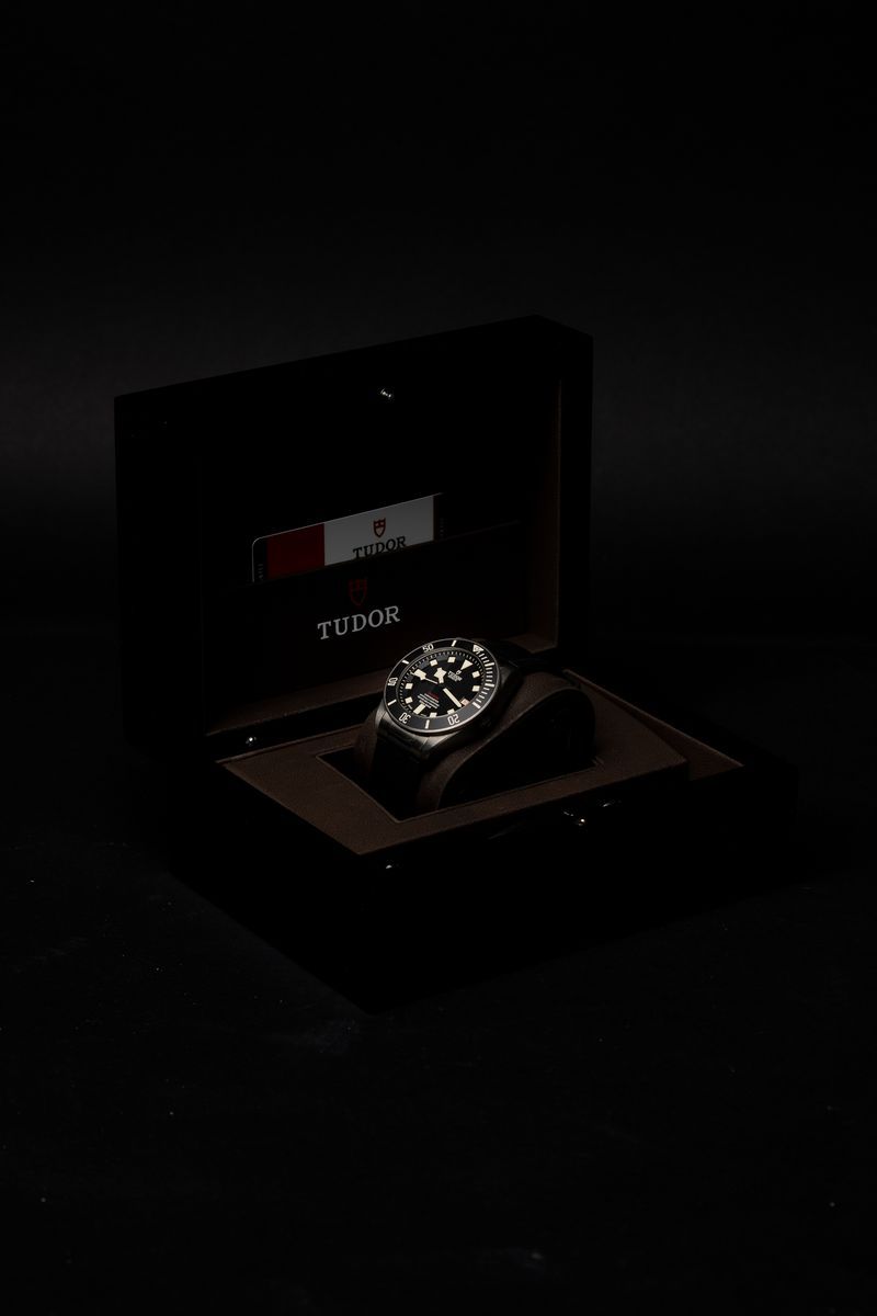 Tudor - Pelagos Titanium per Mancini. Bracciale in Titanio Estensibile e Cinturino in Caucciù di ...