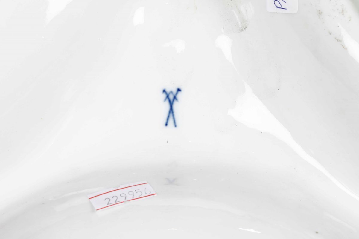 Servizio da Tavola “zwiebelmuster”germania, Meissen, Inizio del XX Secolo