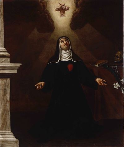 Scuola Emiliana del XVII Secoloestasi di Santa Teresa D'avila