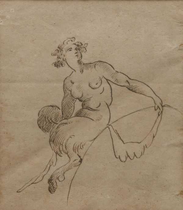 Micco Spadaro (Napoli 1609-1675), attribuito a Studio per affresco
