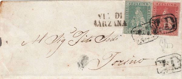 Lettera da (Firenze?) per Torino del 15 luglio 1859
