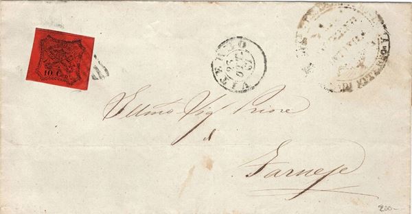Lettera da Viterbo per Firenze del 23 ottobre 1867
