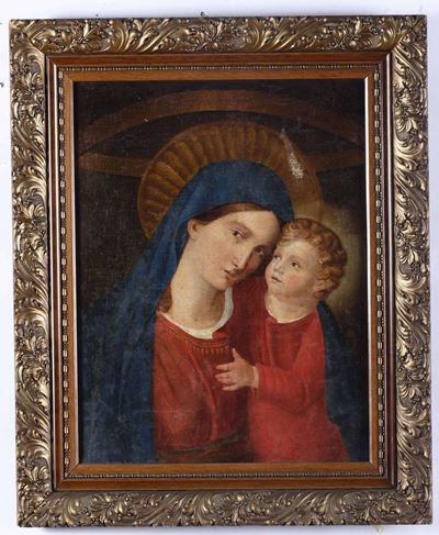 Scuola del XIX Secolomadonna con Bambino