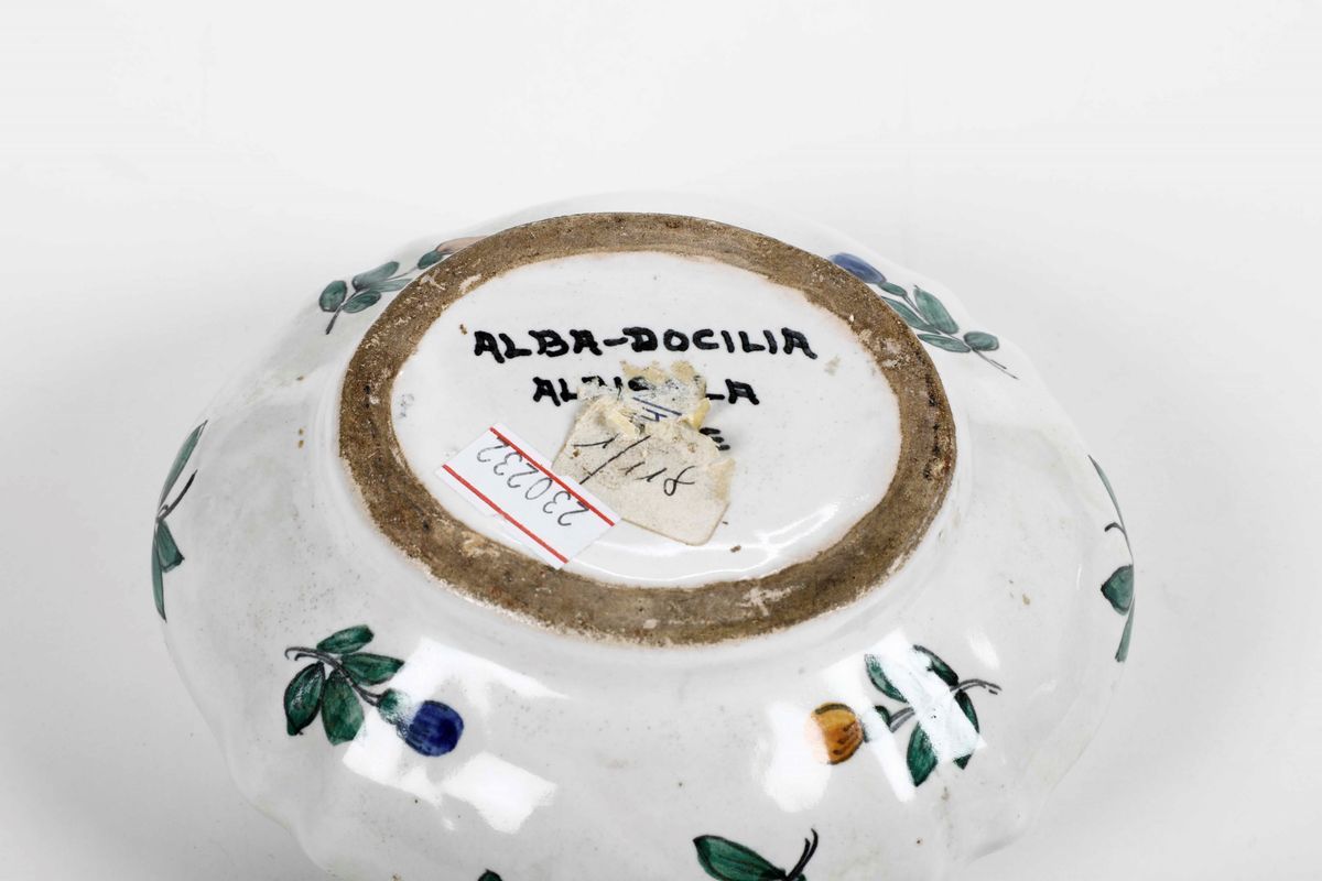 Zuccheriera Albisola, Manifattura Alba-docilia, XX Secolo Circa