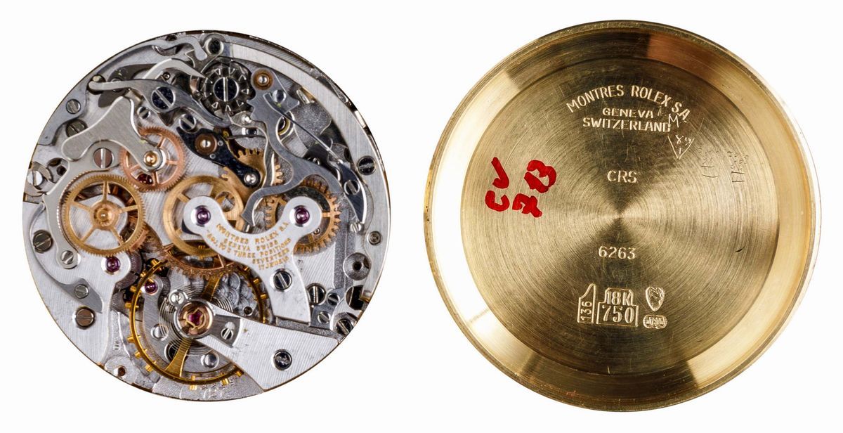 Rolex - Oyster Superlative Chronometer Cosmograph, Ref 6265/8 Daytona in Oro 18k, 1986, Raro Esem...