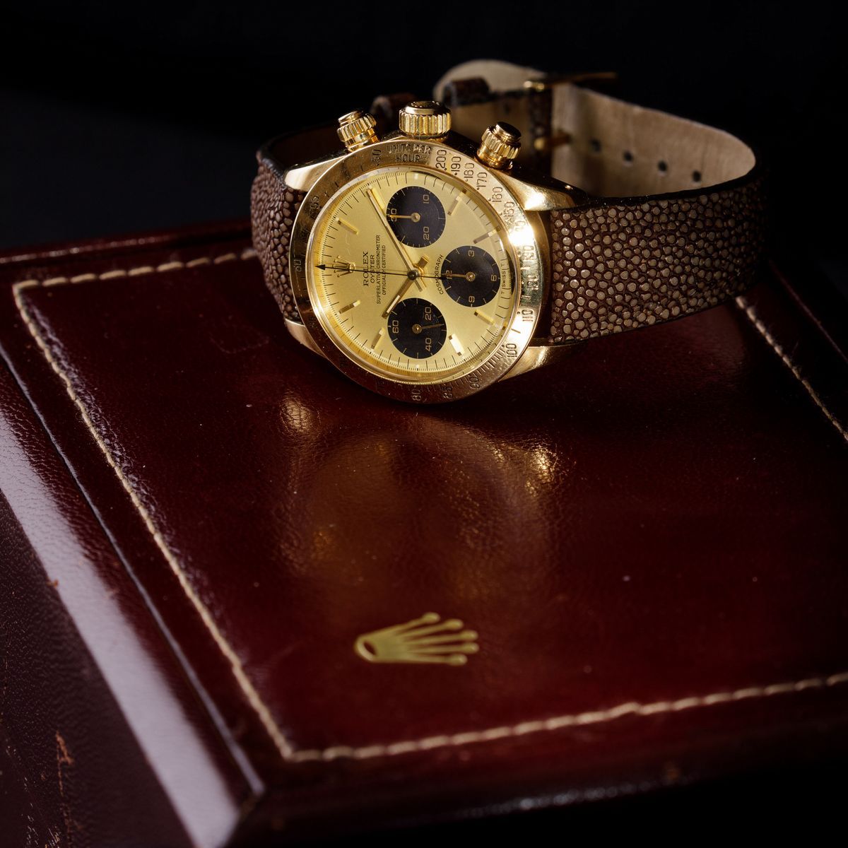 Rolex - Oyster Superlative Chronometer Cosmograph, Ref 6265/8 Daytona in Oro 18k, 1986, Raro Esem...