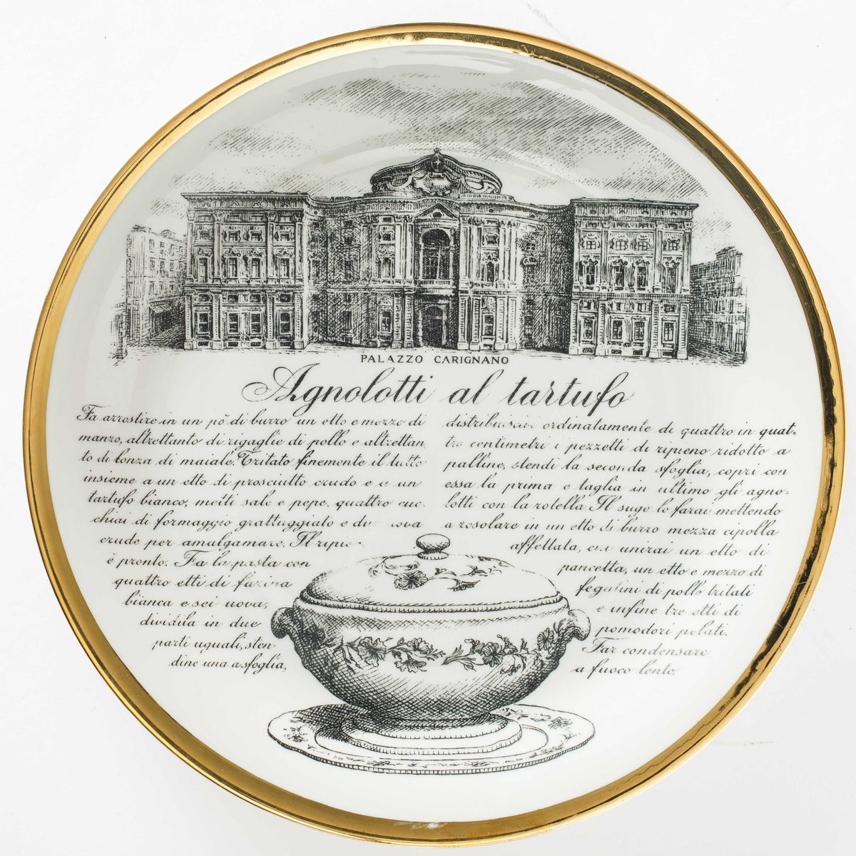 Piero Fornasetti (1913-1988) Milano, 1980 Ca