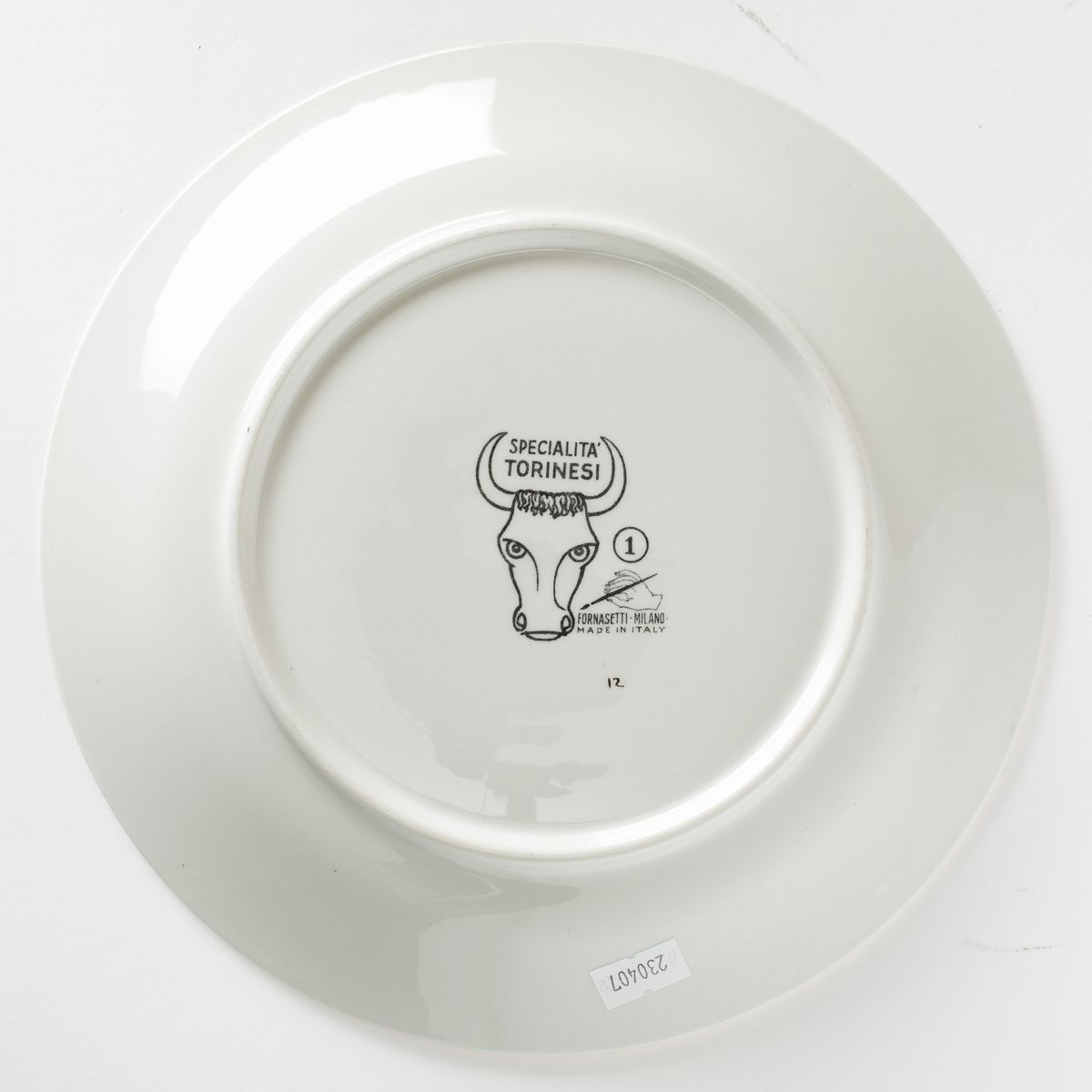 Piero Fornasetti (1913-1988) Milano, 1980 Ca