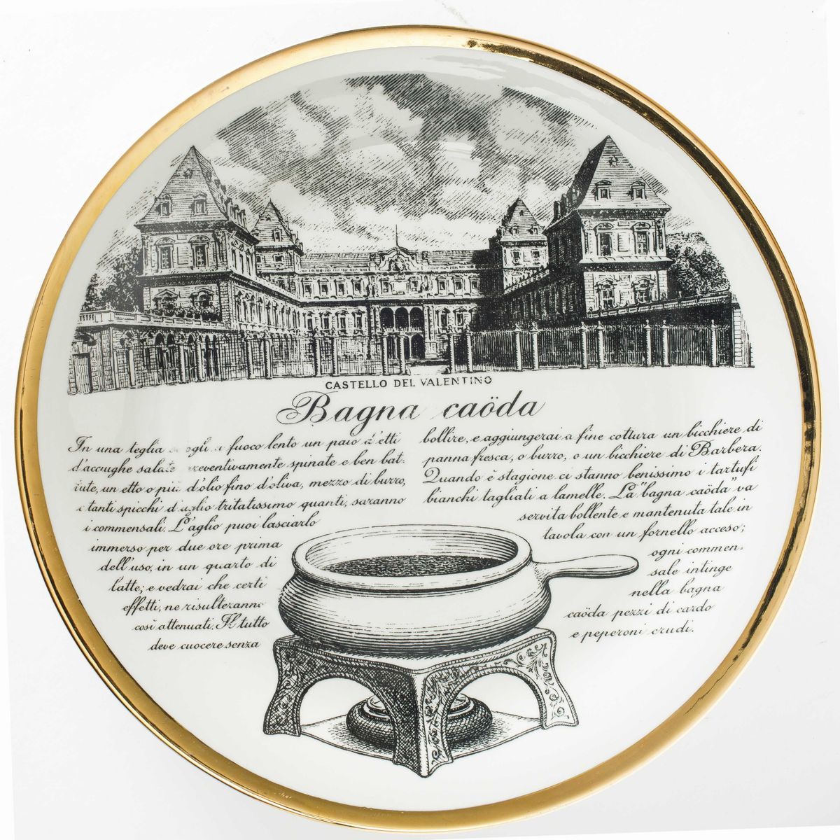 Piero Fornasetti (1913-1988) Milano, 1980 Ca