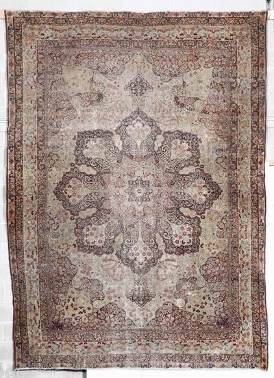 Tappeto Kirman, Persia Fine XIX Secolo