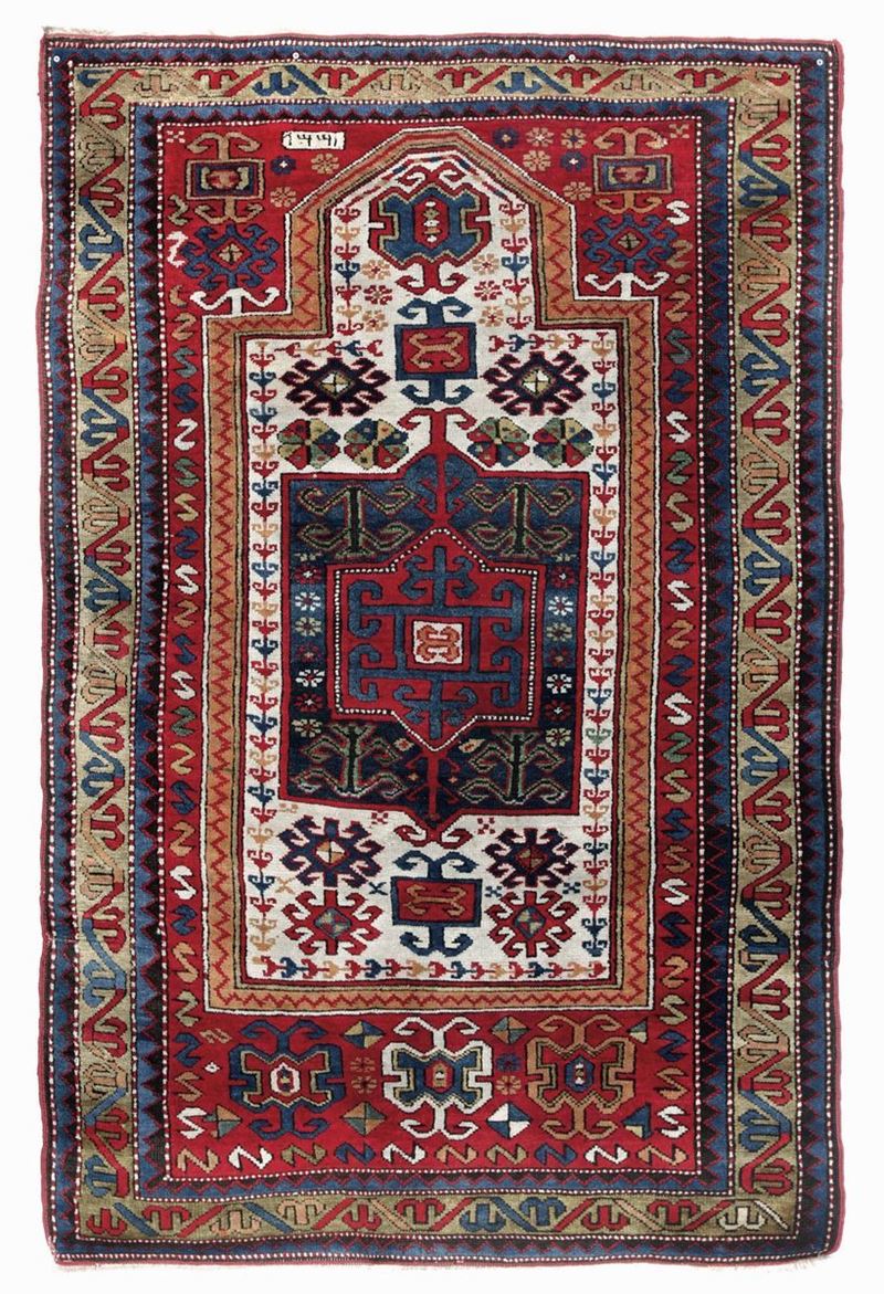 Tappeto Fachralo Caucaso inizio XX secolo  - Auction Antique Carpets - I - Cambi Casa d'Aste