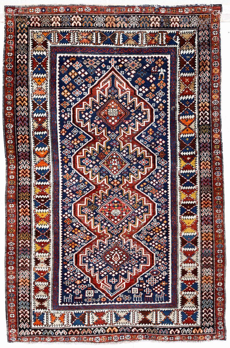 Tappeto Shirvan Kuba, Caucaso inizio XX secolo  - Auction Carpets | Cambi Time - Cambi Casa d'Aste