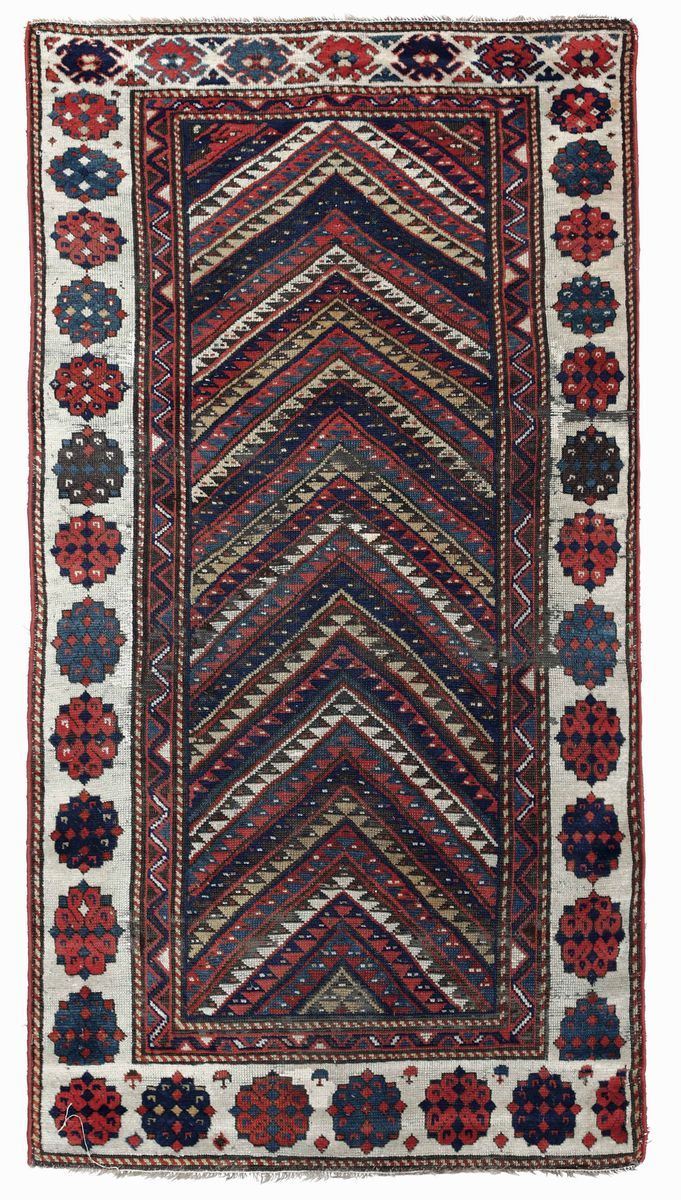 Tappeto Caucaso fine XIX nizio XX secolo  - Auction Antique Carpets - I - Cambi Casa d'Aste