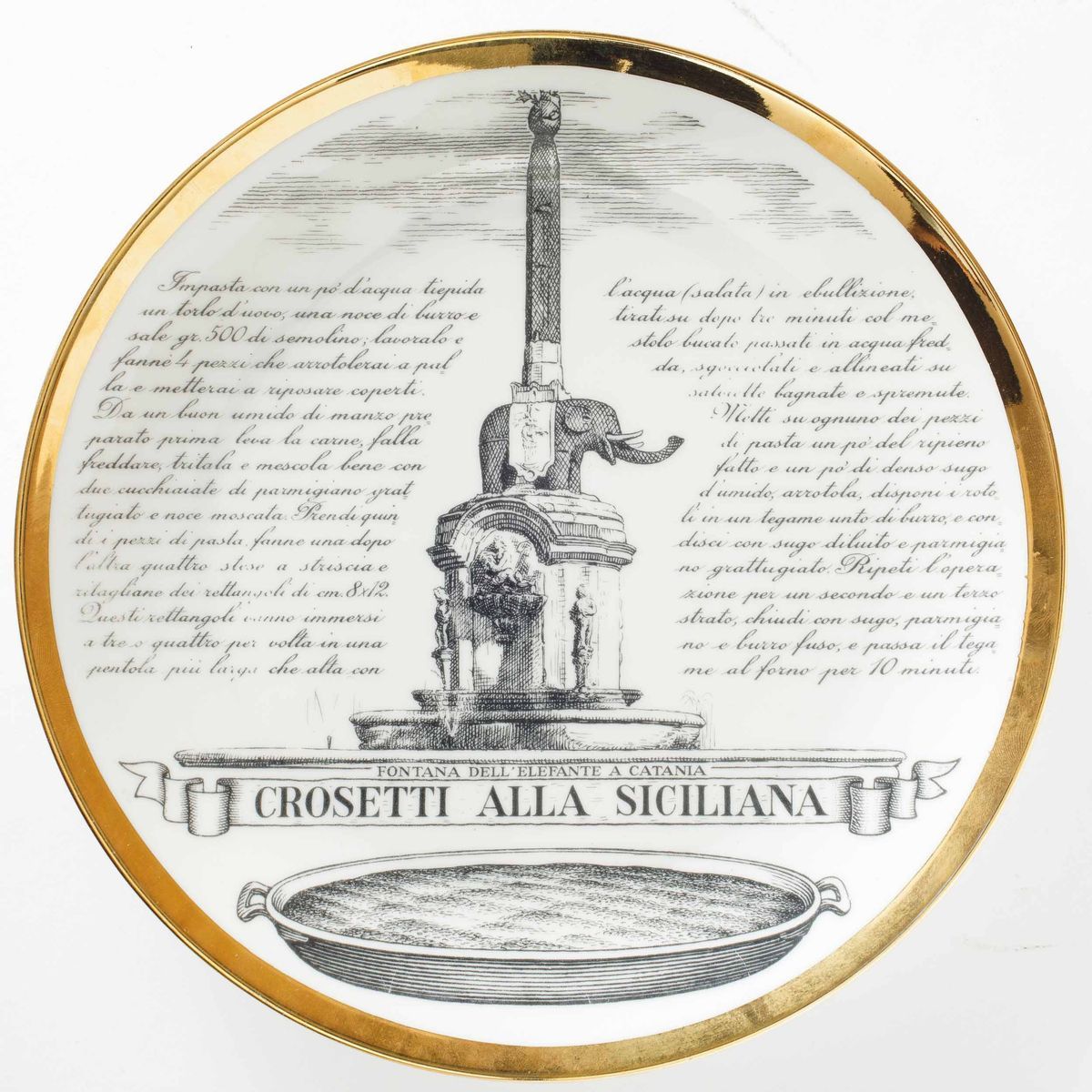 Piero Fornasetti (1913-1988) Milano, 1970 Ca