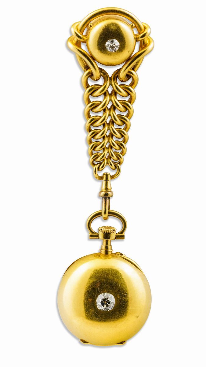 Orologio da Donna con Chatelaine da Cerimonia