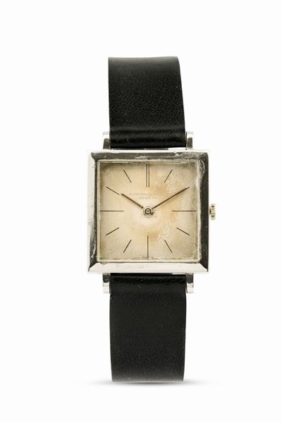 Audemars Piguet - Ultrapiatto Carrè da Donna in Oro Bianco 18k, Carica Manuale con Quadrante Fanè...