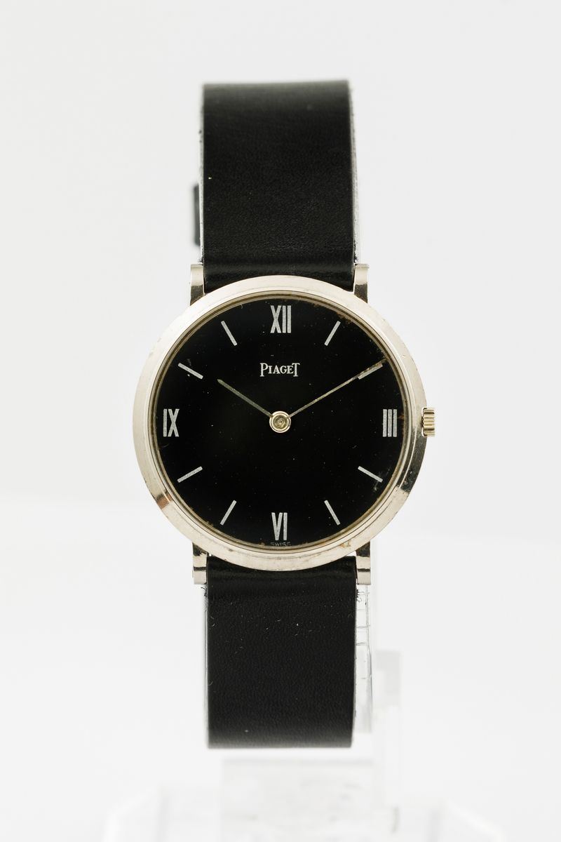 PIAGET - Ultrapiatto elegante da donna rotondo in oro bianco 18k, carica manuale, anni '80  - Auction Watches | Timed Auction - Cambi Casa d'Aste