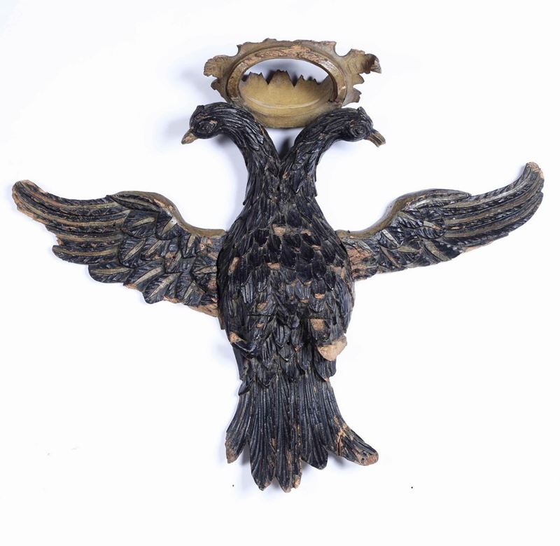Aquila bicipite. Scultore d’oltralpe del XIX secolo  - Auction Antique July | Cambi Time - Cambi Casa d'Aste