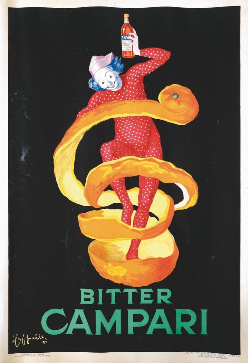 Leonetto Cappiello ( 1875-1942 ) BITTER CAMPARI  - Auction Vintage Posters - Cambi Casa d'Aste