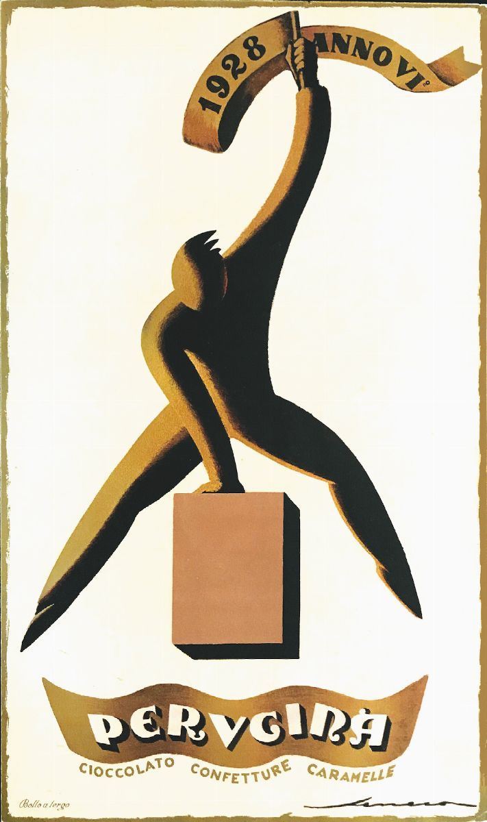 Federico Seneca ( 1891 - 1976 ) PERUGINA / CIOCCOLATO, CONFETTURE, CARAMELLE  - Auction Vintage Posters - Cambi Casa d'Aste