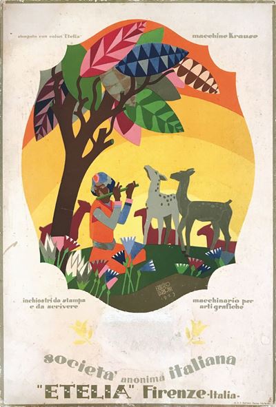 Erberto Carboni (1899  1984)societa Anonima Italiana  Etelia Firenze