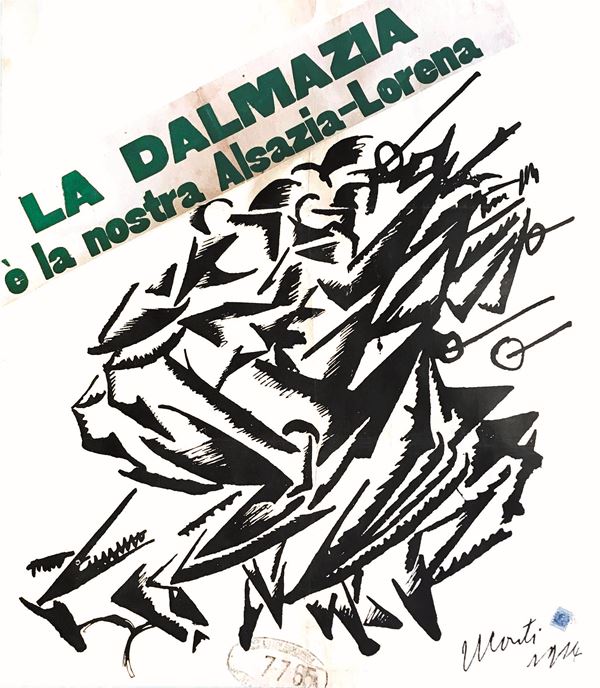 Primo Conti (1900-1988) LA DALMAZIA E  LA NOSTRA ALSAZIA-LORENA!