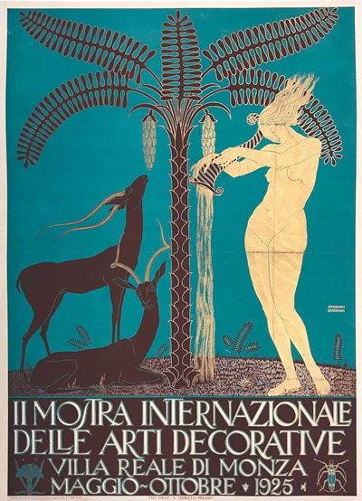 Giovanni Guerrini (1887-1972)mostra Internazionale D Arti Decorative, Monza, 1925
