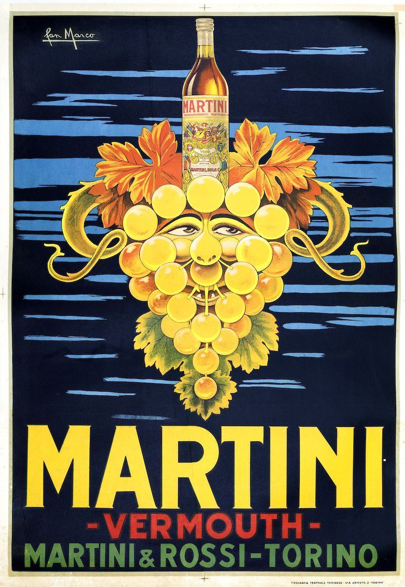 San Marco MARTINI VERMOUTH  - Auction Vintage Posters - Cambi Casa d'Aste