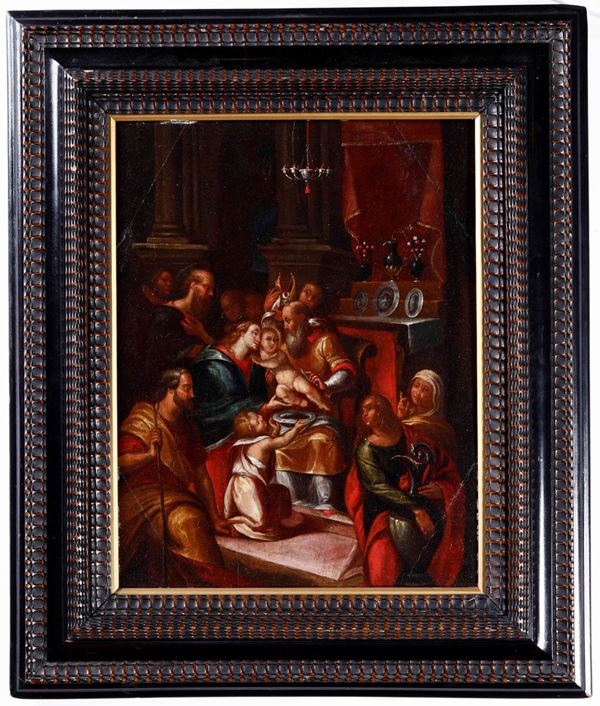 Artista fiammingo attivo in Italia nel XVII secolo Circoncisione