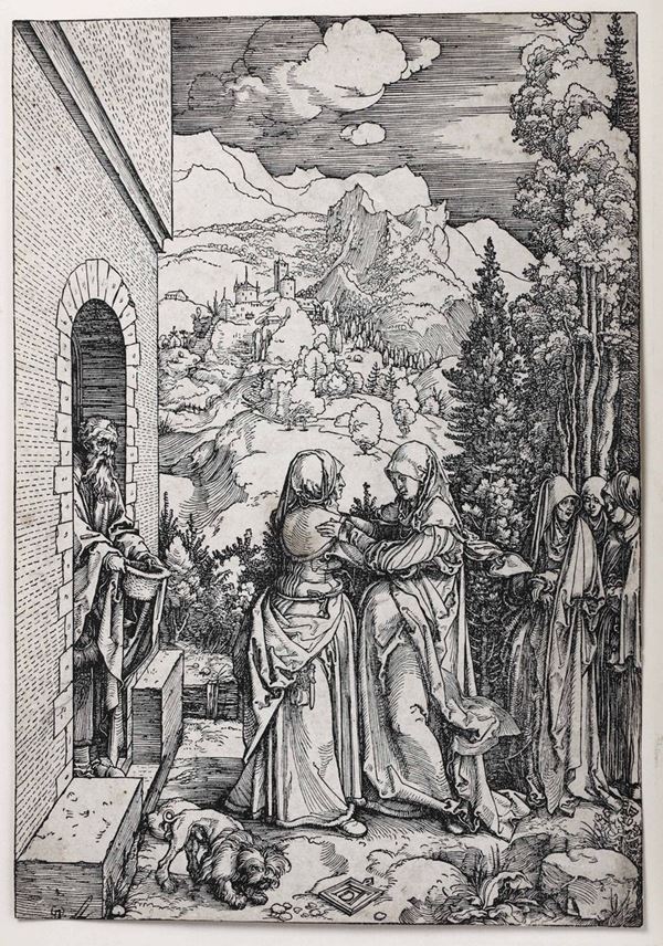 Albrecht Durer (Norimberga 1471-1528) La visitazione
