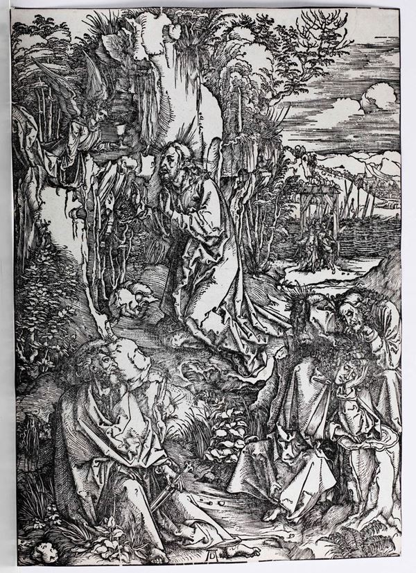 Albrecht Durer (Norimberga 1471-1528) Orazione nell'orto (Agonia nel giardino).