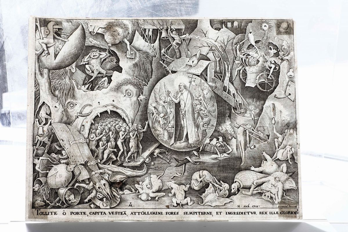 Pieter Bruegel il Vecchio. Petrus Von Merica(pieter Van Der Heyden) da Brughel. (breda, 1525/1530...