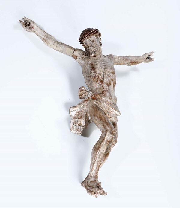 Corpus Christi  Legno scolpito con tracce di policromia  Arte barocca del XVIII secolo