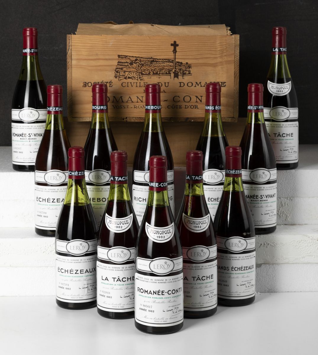 Domaine De la Romanee Conti, Richebourg Domaine De la Romanee Conti, Grands Echezeaux Domaine De ...