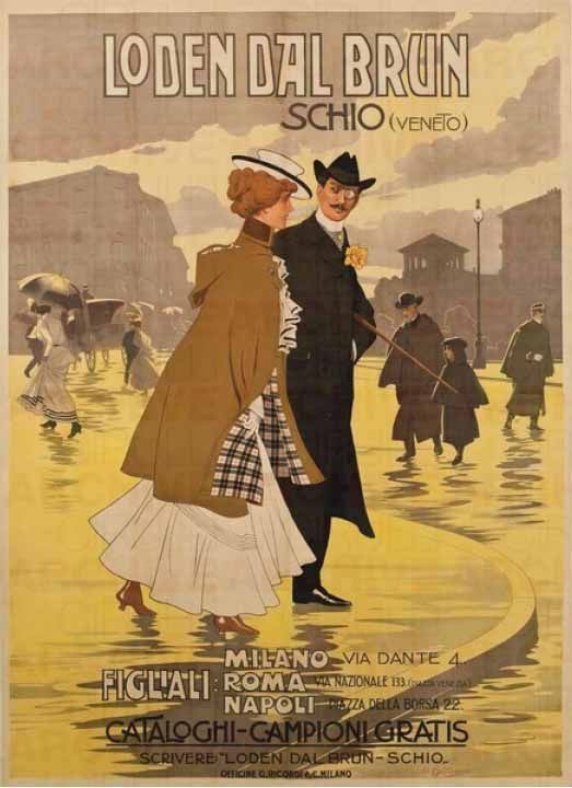 Achille Beltrame (1871-1945) LODEN DAL BRUN - SCHIO  - Auction Vintage Posters - Cambi Casa d'Aste