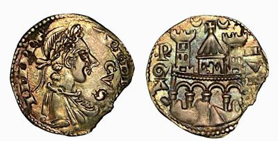 Bergamo. Comune, a Nome di Federico II (1194-1250). Grosso da 4 Denari, Anni 1236-1250.