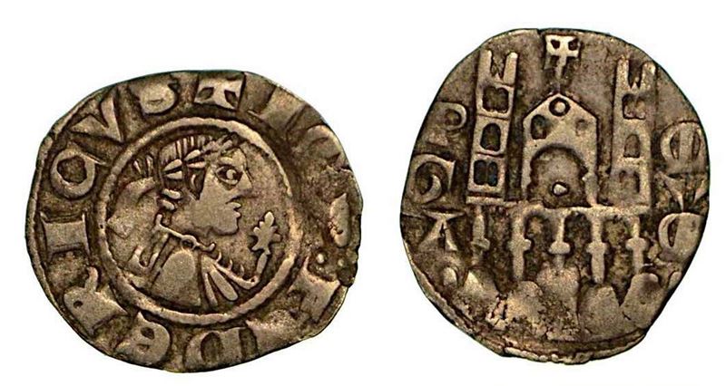 BERGAMO. Comune, a nome di Federico II (1194-1250). Denaro planeto, anni 1282-1290.  - Asta Numismatica - Cambi Casa d'Aste