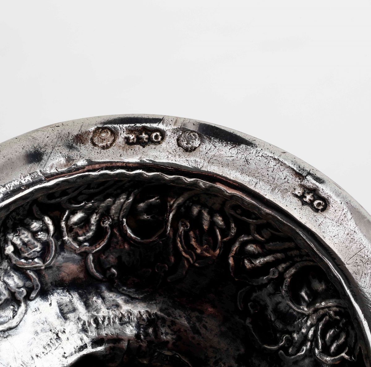 Turibolo. Argento Fuso, Sbalzato e Cesellato. Argenteria Veneta del XVIII Secolo. Marchio del Leo...