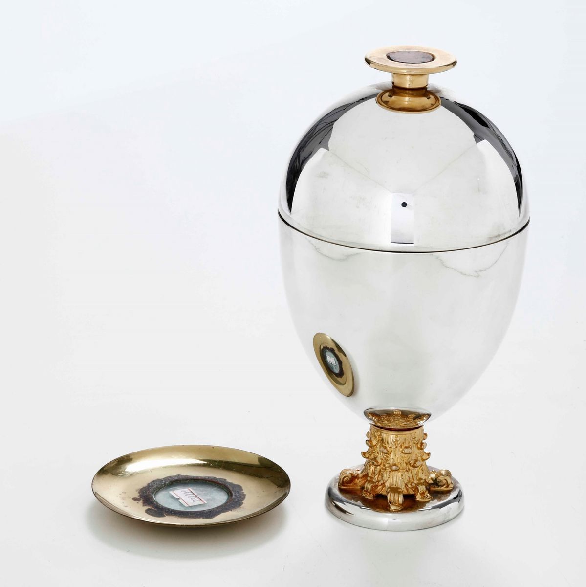 Vaso in Argento Sterling. Argenteria Milanese del XX Secolo. Argentiere Vavassori & Pirovano per ...
