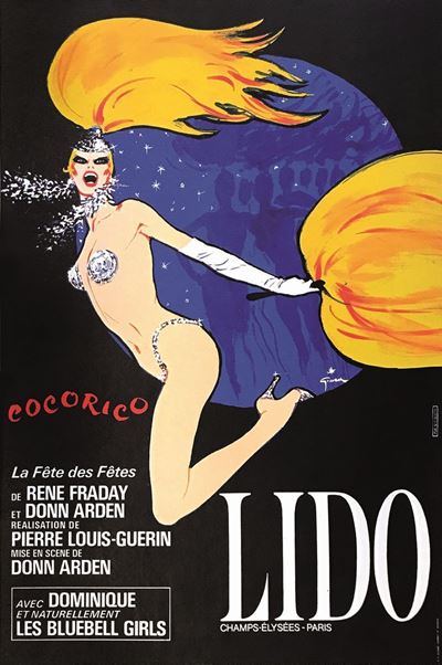 Gruau Renè (1909-2004)cocorico / la Fête Des Fêtes / Lido