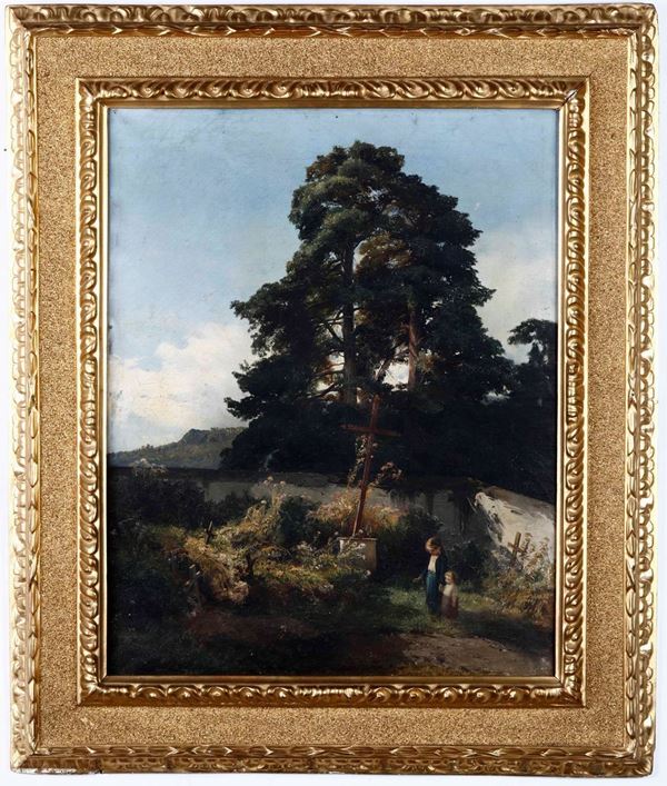 Pittore del XIX-XX secolo Paesaggio