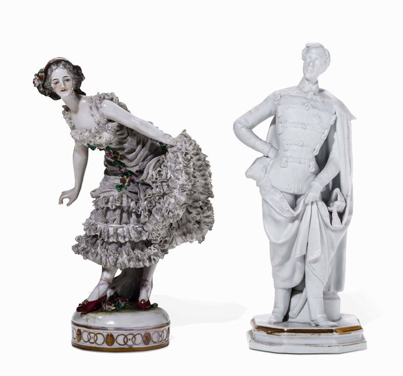 L'imperatore Francesco Giuseppe I (1830-1916), Praga 1855 e Fanny Elsser (1810-1884), XIX secolo  - Auction Works and furnishings from Lombard collections and other provinces - Cambi Casa d'Aste