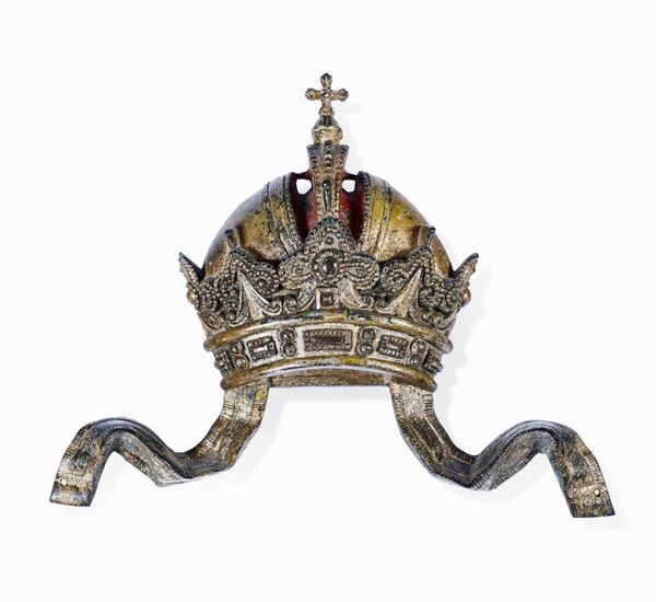 Corona del panfilo Imperiale austriaco, appartenente all’imperatore Francesco Giuseppe