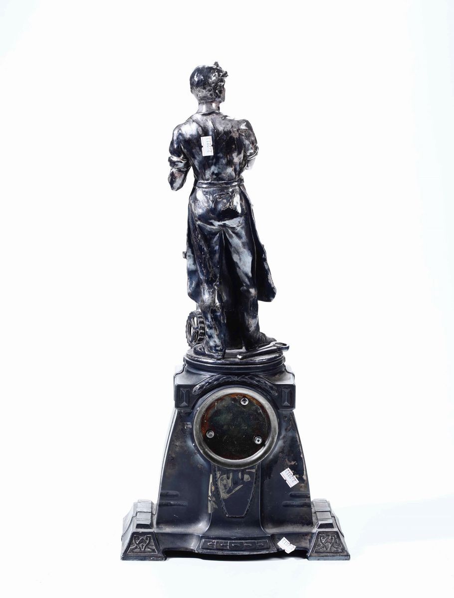 Pendola da Tavolo il Lavoratore 1930 Circa