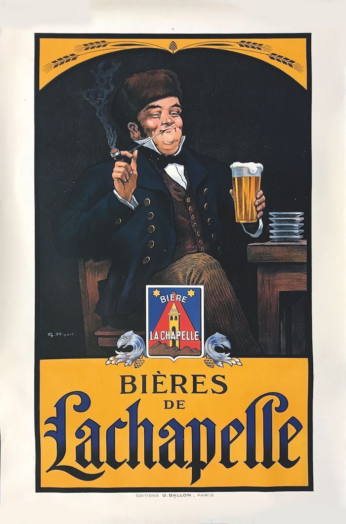 Georges Ripart (1871-1934) BIERE DE LA CHAPELLE  - Auction Vintage Posters - Cambi Casa d'Aste