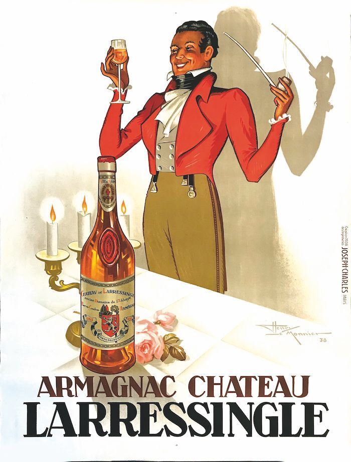 Henri Le Monnier (1893-1978) ARMAGNAC CHATEAU, LARRESSINGLE  - Auction Vintage Posters - Cambi Casa d'Aste