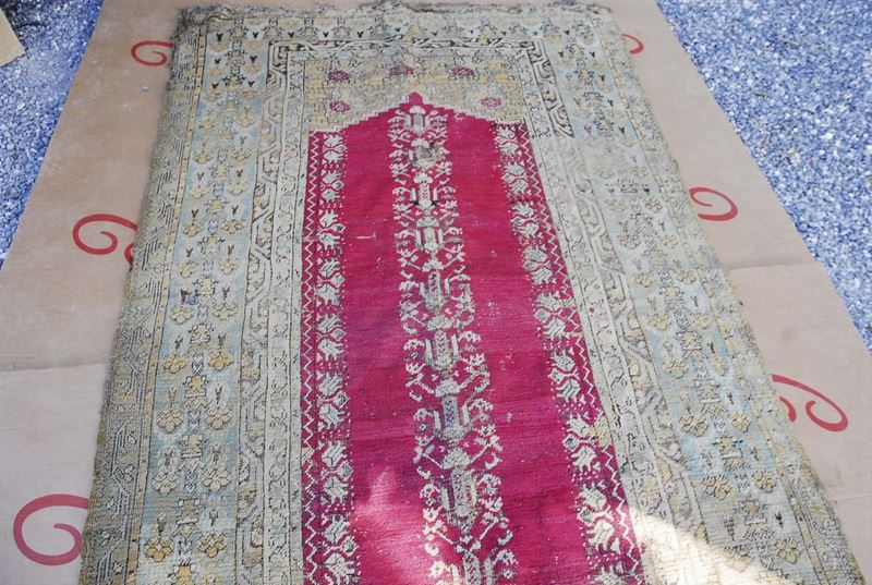 Tappeto Anatolico, inizio XX secolo  - Asta Antiquariato e Dipinti Antichi - Cambi Casa d'Aste