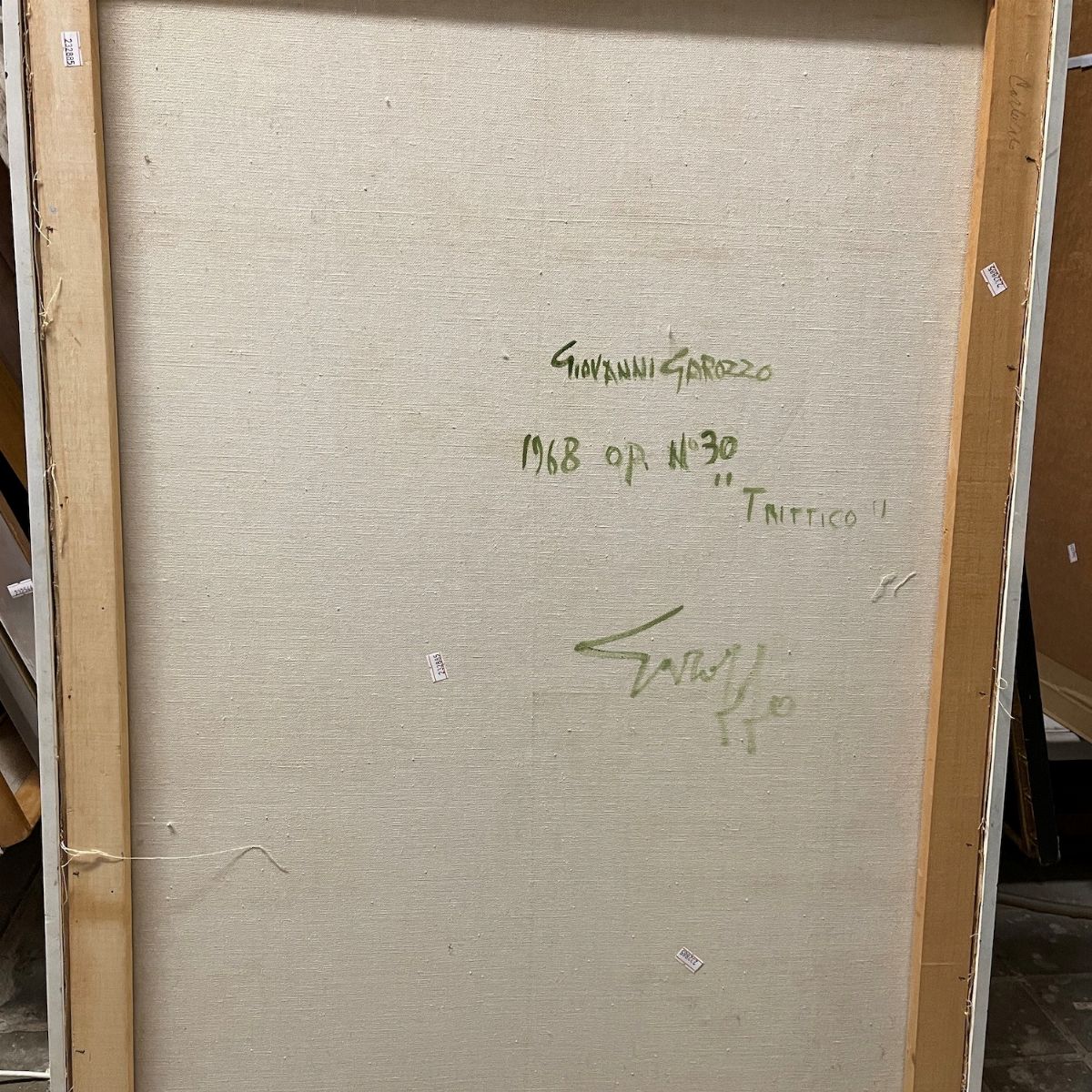 Giovanni Garozzo - Trittico, 1968